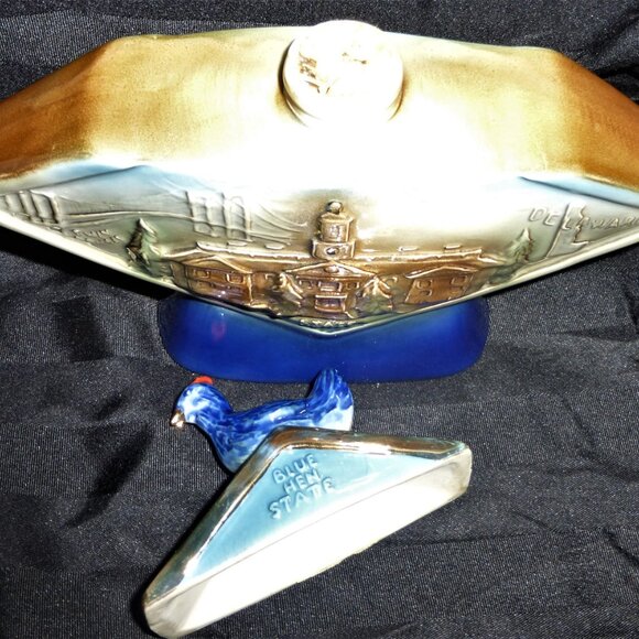 Rare 1972 BLUE HEN STATE Kentucky Straight Bourbon Whiskey Bottle Creation of Ja - Picture 5 of 7